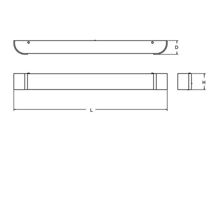 Afx Allen - Vanity Light Fixture - 4Ft, Watts: 49 ALNV540540LAJD2SN